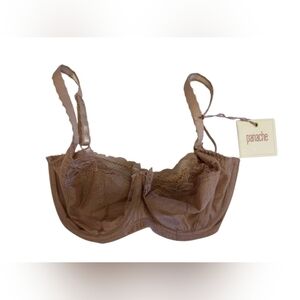 Panache NWT Jasmine Balconnet Caramel Bra Nude Size 30G